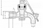 Кран маслоотборный PN 6 Рис.06-033