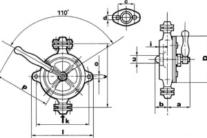 Помпа судовая ручная крыльчатая Рис.09-024