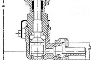 Клапаны угловые штуцерные PN 40 Рис. 03-023
