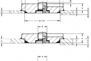 Фитинги (пробки) днищевые дренажные Рис.09-010
