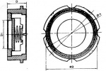 Клапаны невозвр. межфланцевые  PN 10/16/40 Рис. 04-014