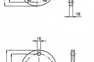 Фланец переходной для приема воды Рис.09-003