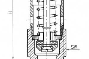 Клапан разгрузочный сигнальный Рис.10-020