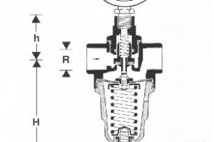 Клапан редукционный PN 40 (нейтр. газы) Рис.11-001