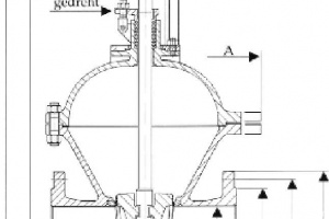 Задвижки клинкетные овальный корпус PN 16 Рис. 05-012