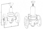 Клапан редукционный фланцевый PN 40 Рис.11-006