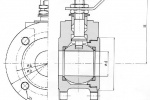 Кран шаровый компактный PN 16 Рис.06-029