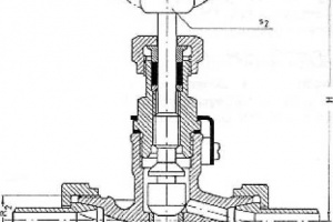 Клапаны запорные штуцерные PN 40 Рис. 03-022