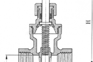 Задвижки клинкетные муфтовые PN 16 Рис. 05-019