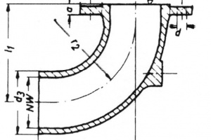 Колено под сварку Рис.08-013